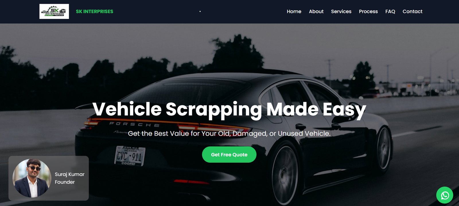 SK CARS SCRAPING